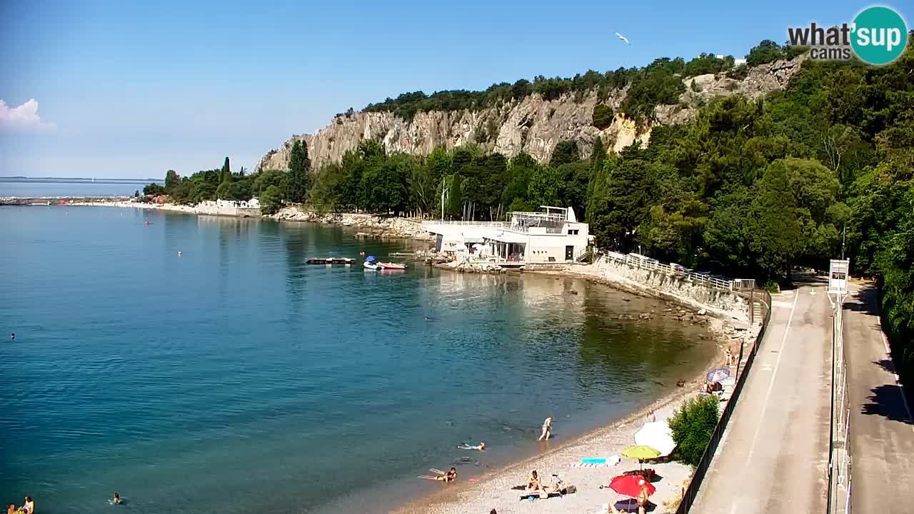 Webcam Sistiana Baia – Live View of the Marina and Gulf