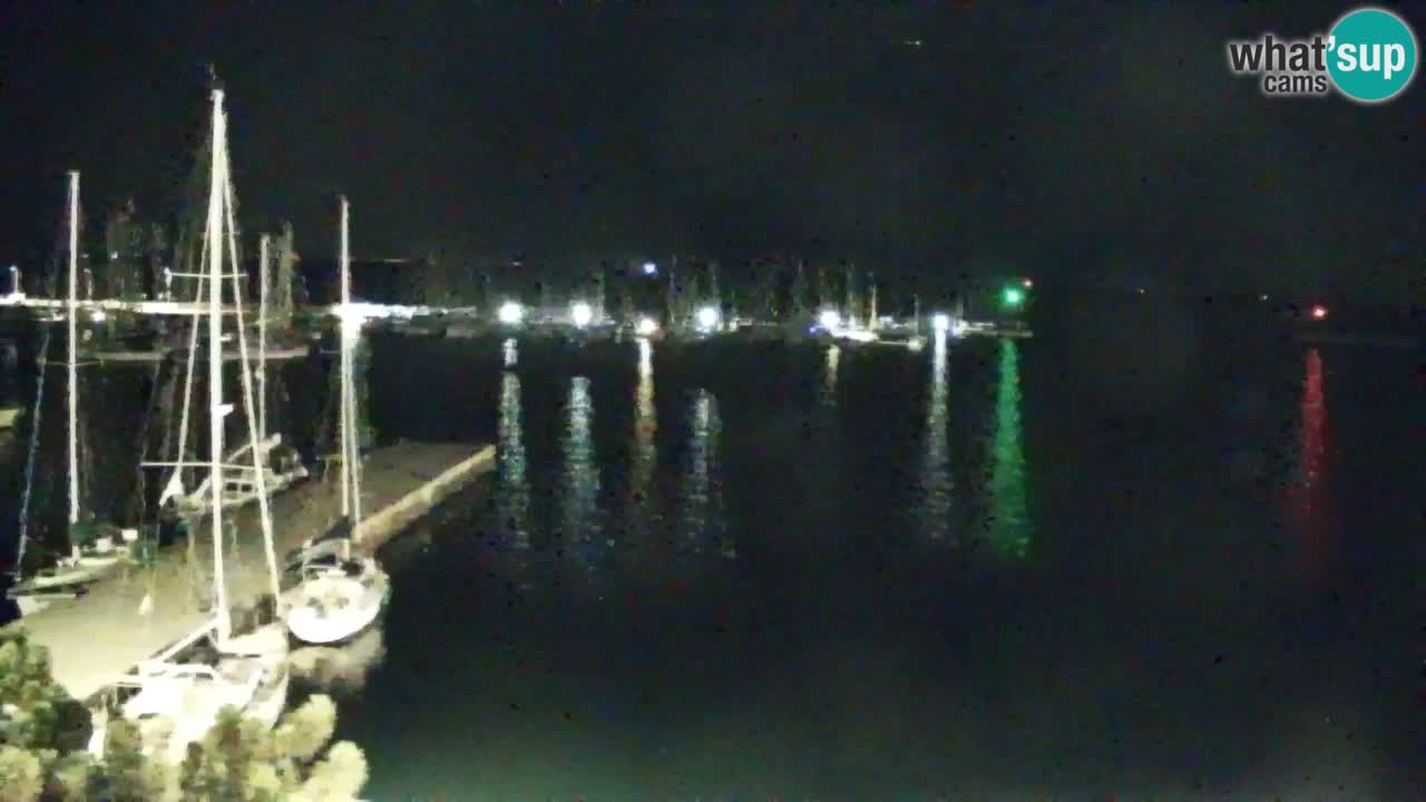 Webcam Baie de Sistiana – Vue en direct de la marina et de la baie