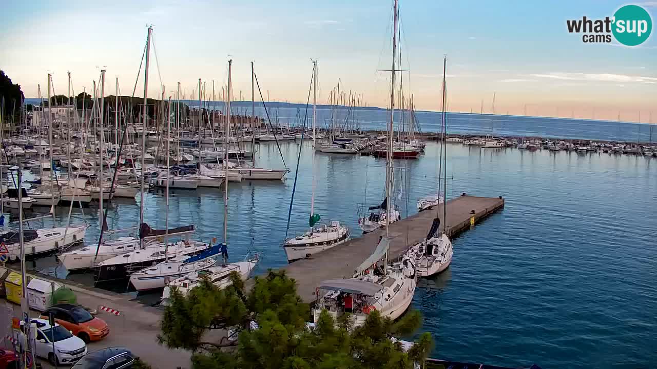 Web kamera Sistiana Uvala – Pogled uživo na marinu i zaljev