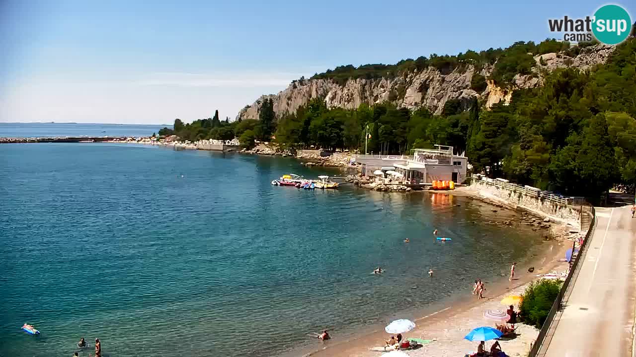Webcam Sistiana Baia – Live View of the Marina and Gulf