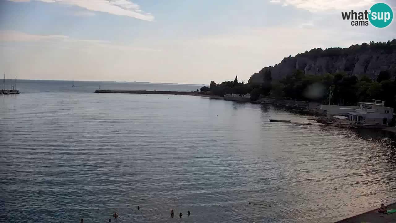 Webcam Sistiana Baia – Live View of the Marina and Gulf
