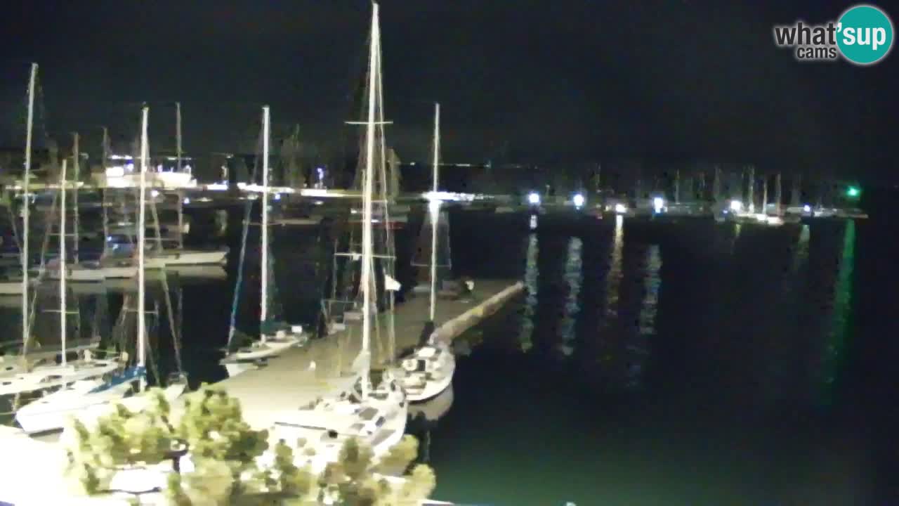 Web kamera Sistiana Uvala – Pogled uživo na marinu i zaljev