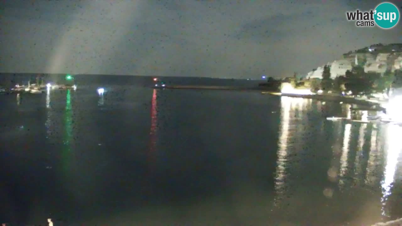 Webcam Baie de Sistiana – Vue en direct de la marina et de la baie