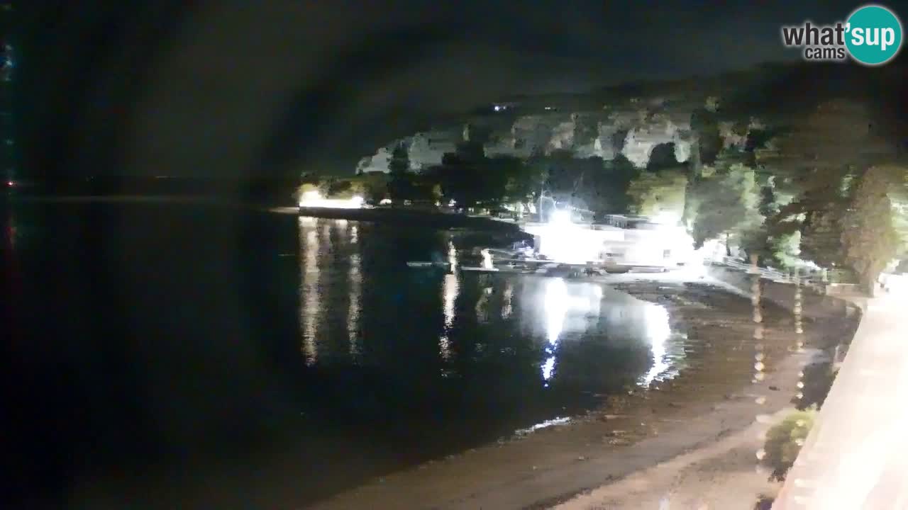 Webcam Bahía de Sistiana – Vista en directo del puerto deportivo y la costa