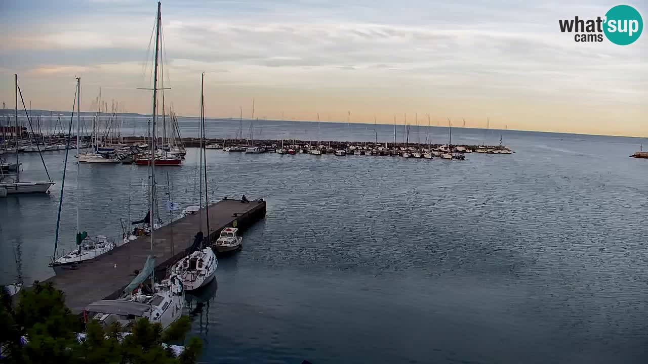 Webcam Sistiana Bucht – Liveblick auf Marina und Bucht