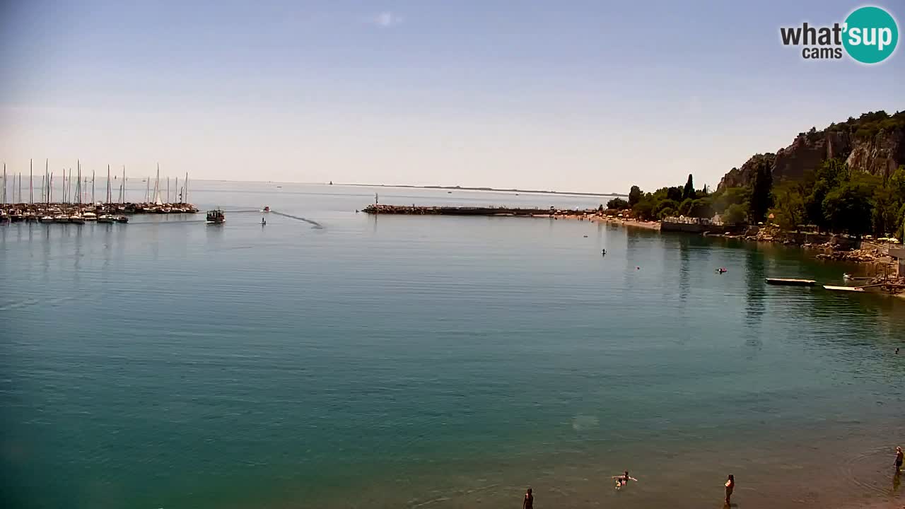 Webcam Sistiana Bucht – Liveblick auf Marina und Bucht