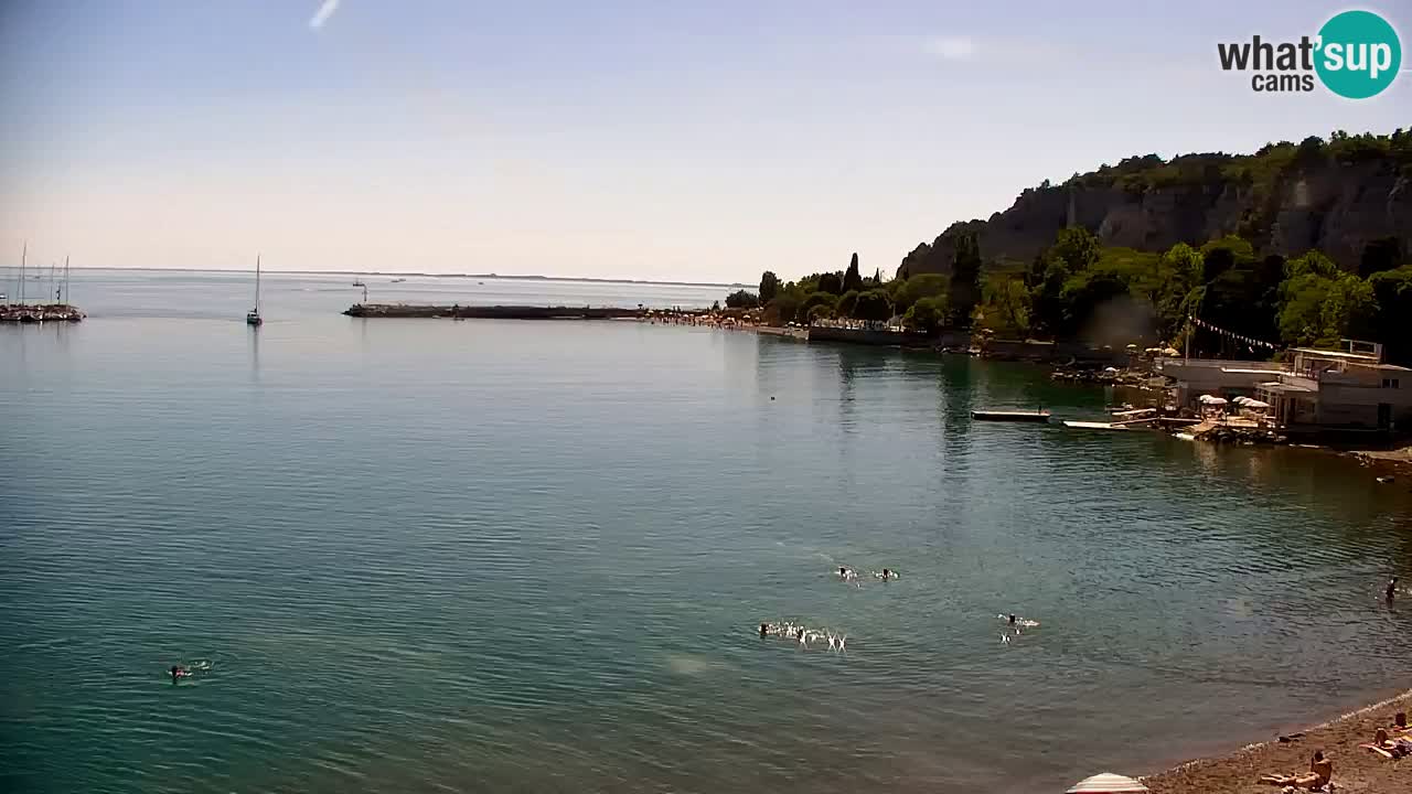 Webcam Sistiana Bucht – Liveblick auf Marina und Bucht