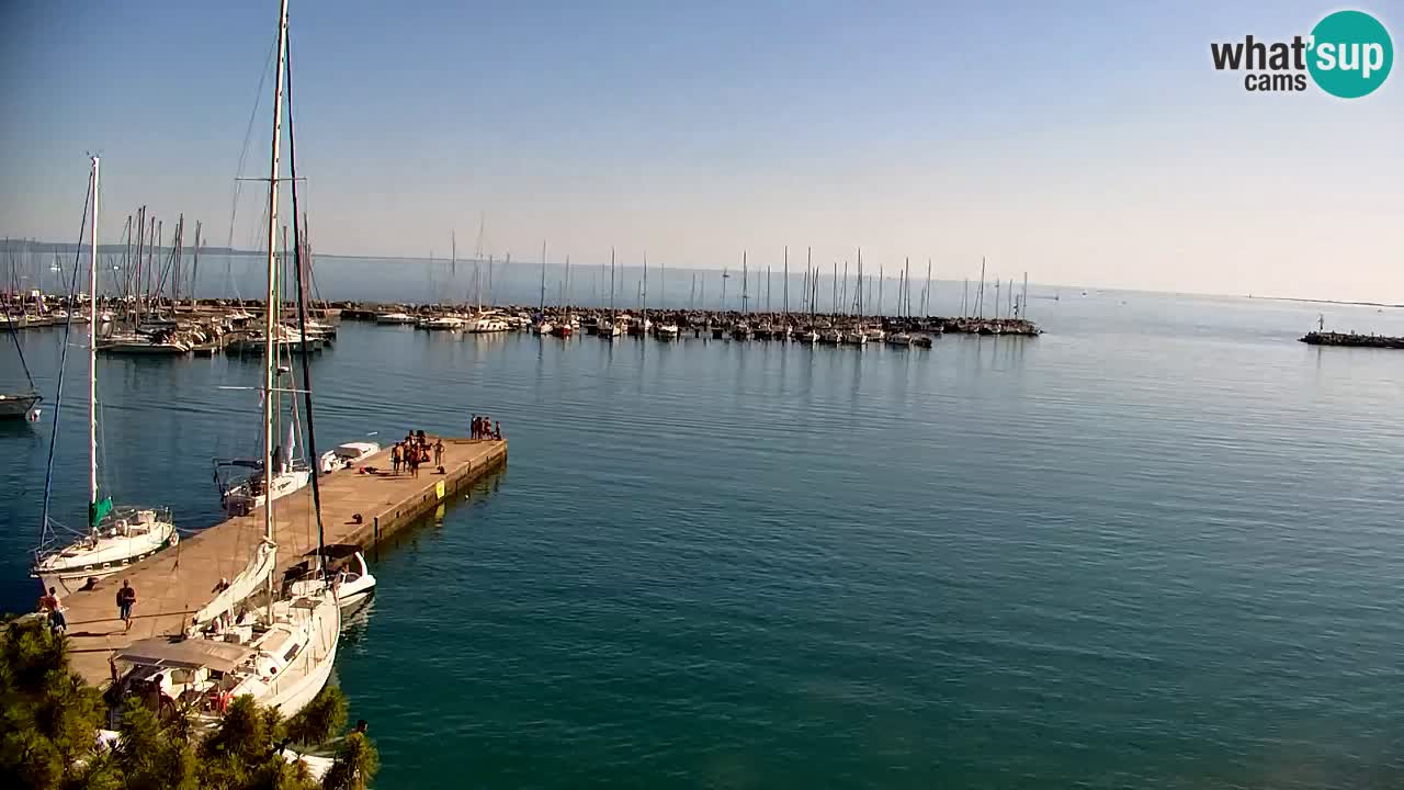 Webcam Sistiana Bucht – Liveblick auf Marina und Bucht