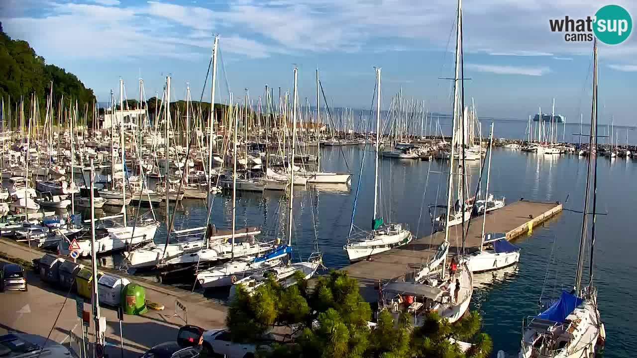 Webcam Sistiana Bucht – Liveblick auf Marina und Bucht