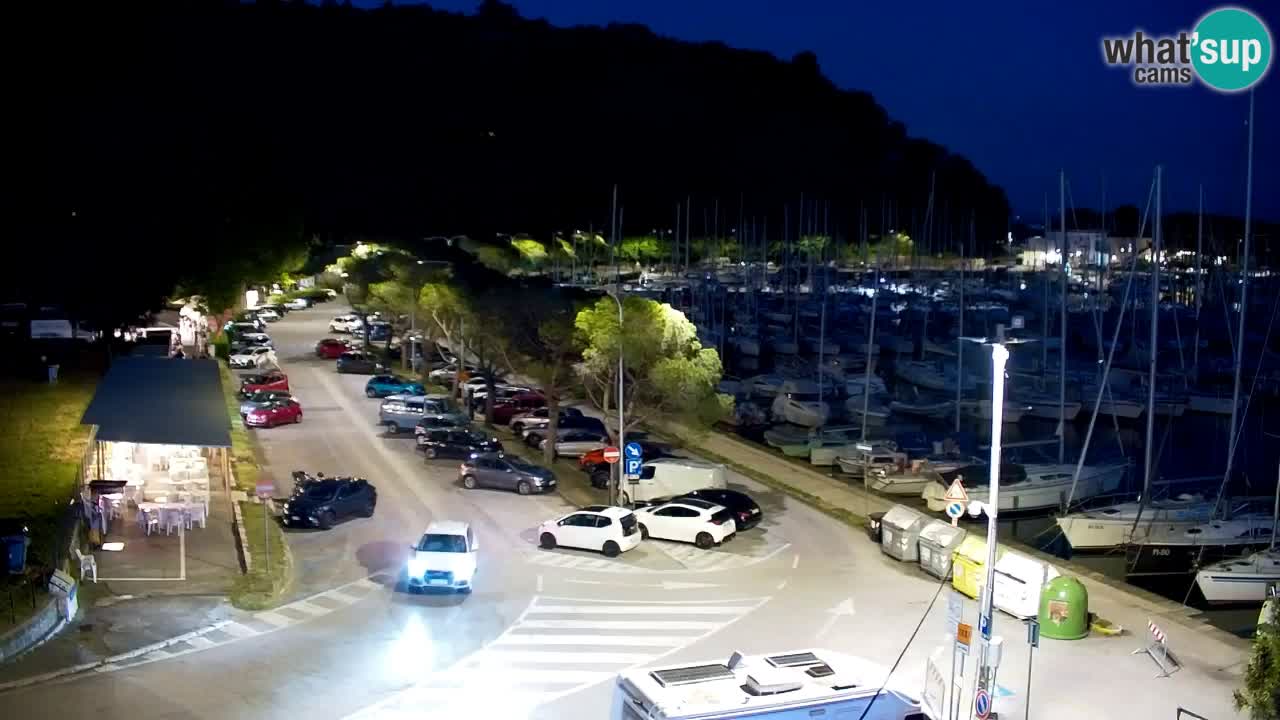 Webcam Bahía de Sistiana – Vista en directo del puerto deportivo y la costa