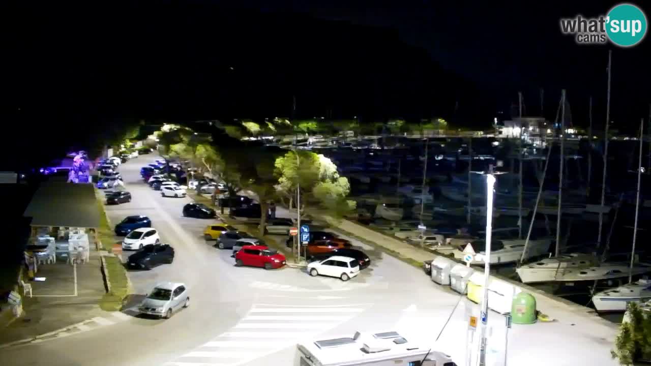Webcam Baie de Sistiana – Vue en direct de la marina et de la baie