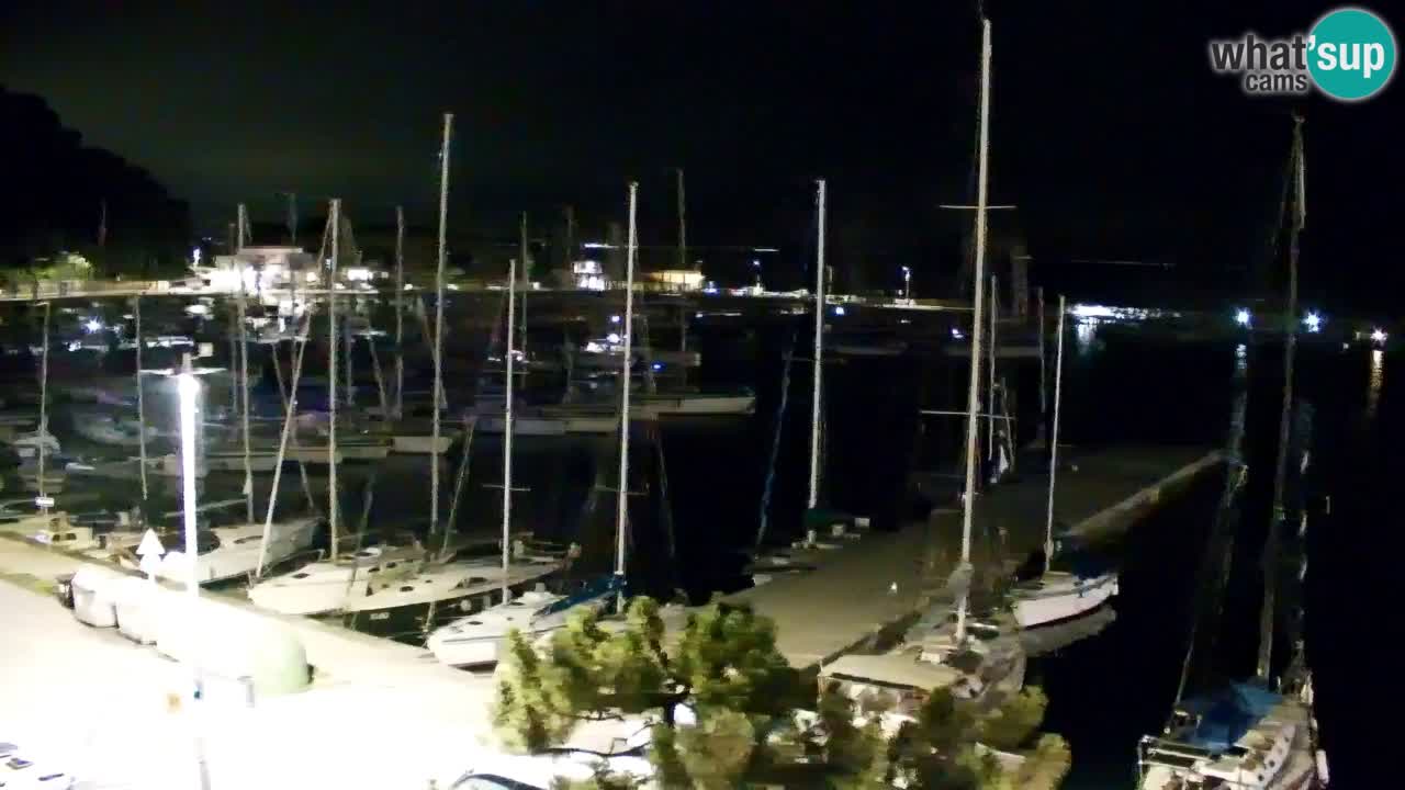Webcam Baie de Sistiana – Vue en direct de la marina et de la baie
