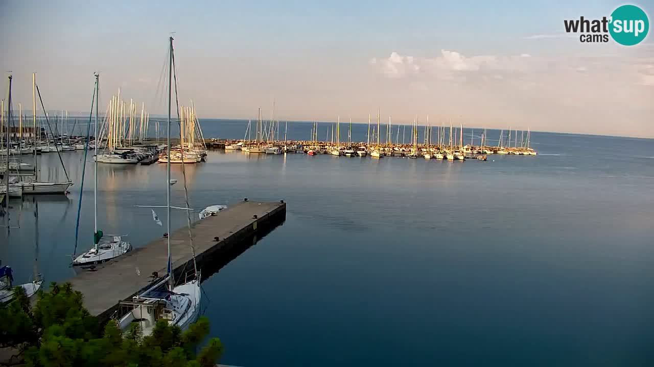 Webcam Sistiana Bucht – Liveblick auf Marina und Bucht
