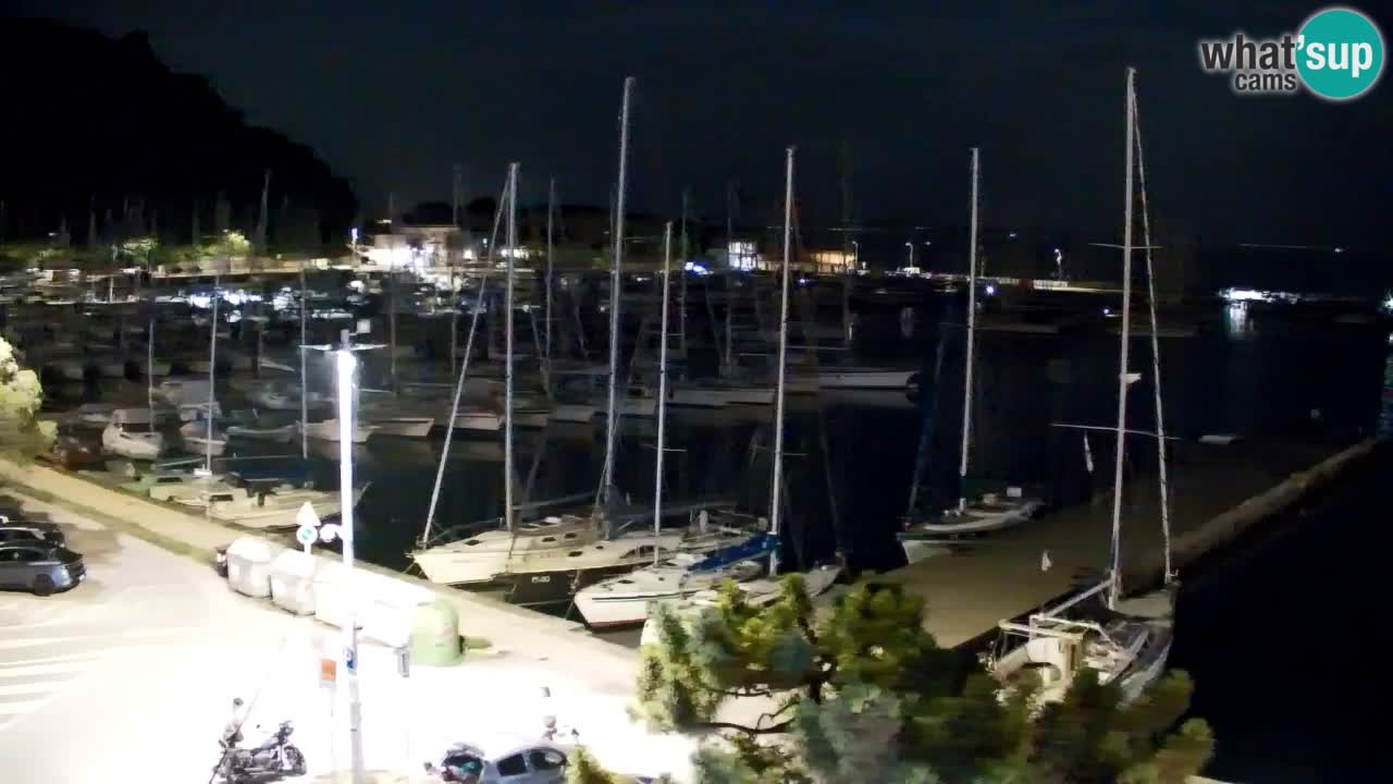 Webcam Baie de Sistiana – Vue en direct de la marina et de la baie
