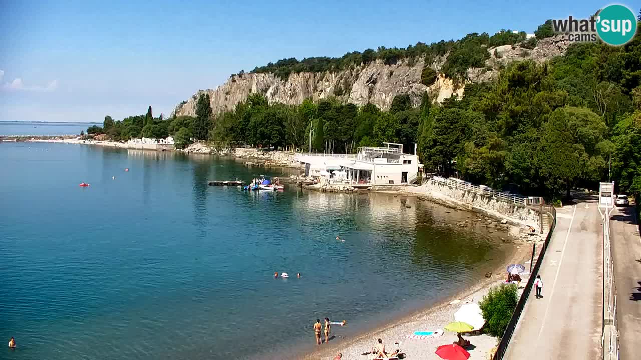 Spletna kamera Sesljanski zaliv – Pogled v živo na marino in zaliv