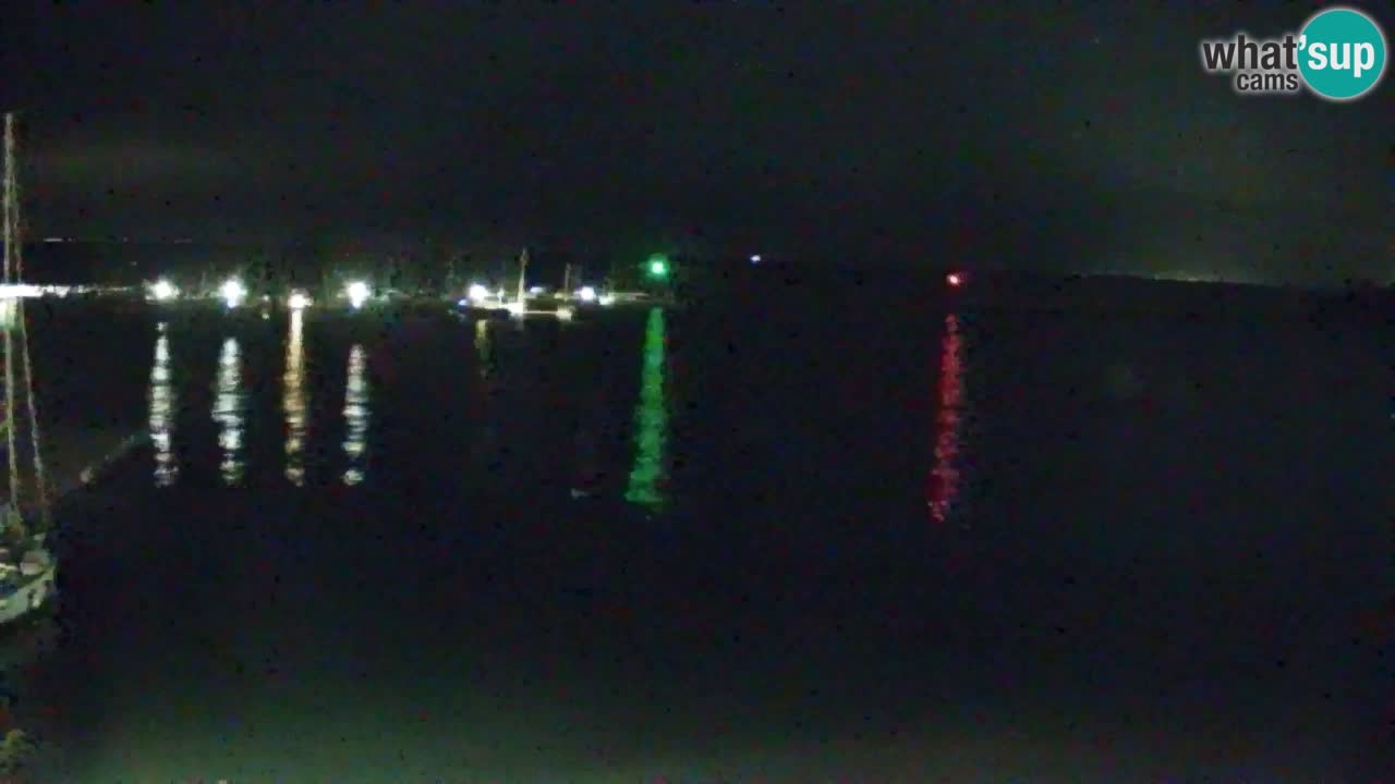 Webcam Bahía de Sistiana – Vista en directo del puerto deportivo y la costa