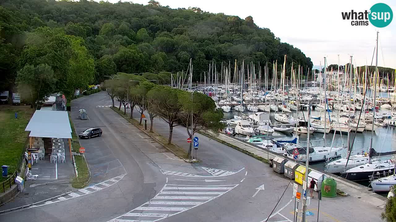 Webcam Sistiana Baia – Live View of the Marina and Gulf