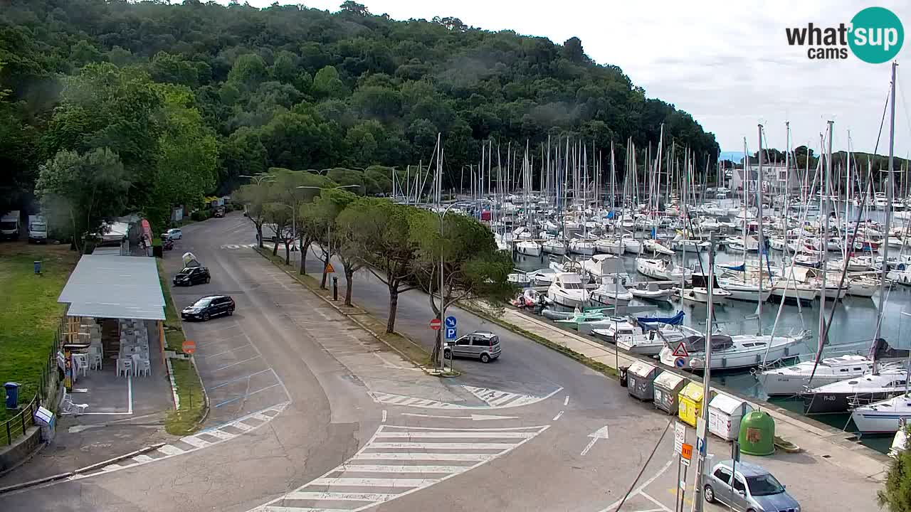 Webcam Sistiana Baia – Live View of the Marina and Gulf