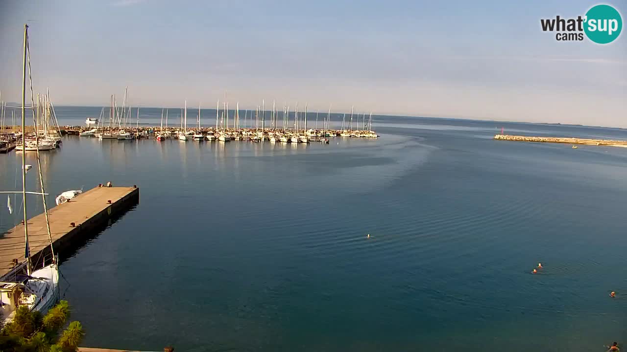 Webcam Sistiana Bucht – Liveblick auf Marina und Bucht