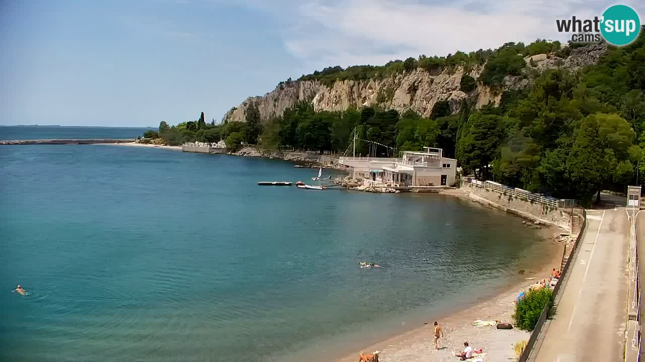 Webcam Sistiana Baia – Live View of the Marina and Gulf