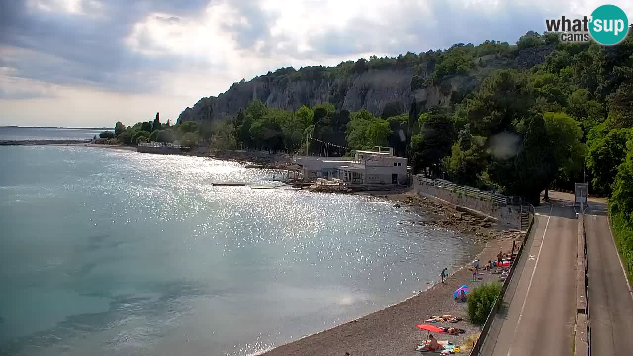 Webcam Baie de Sistiana – Vue en direct de la marina et de la baie