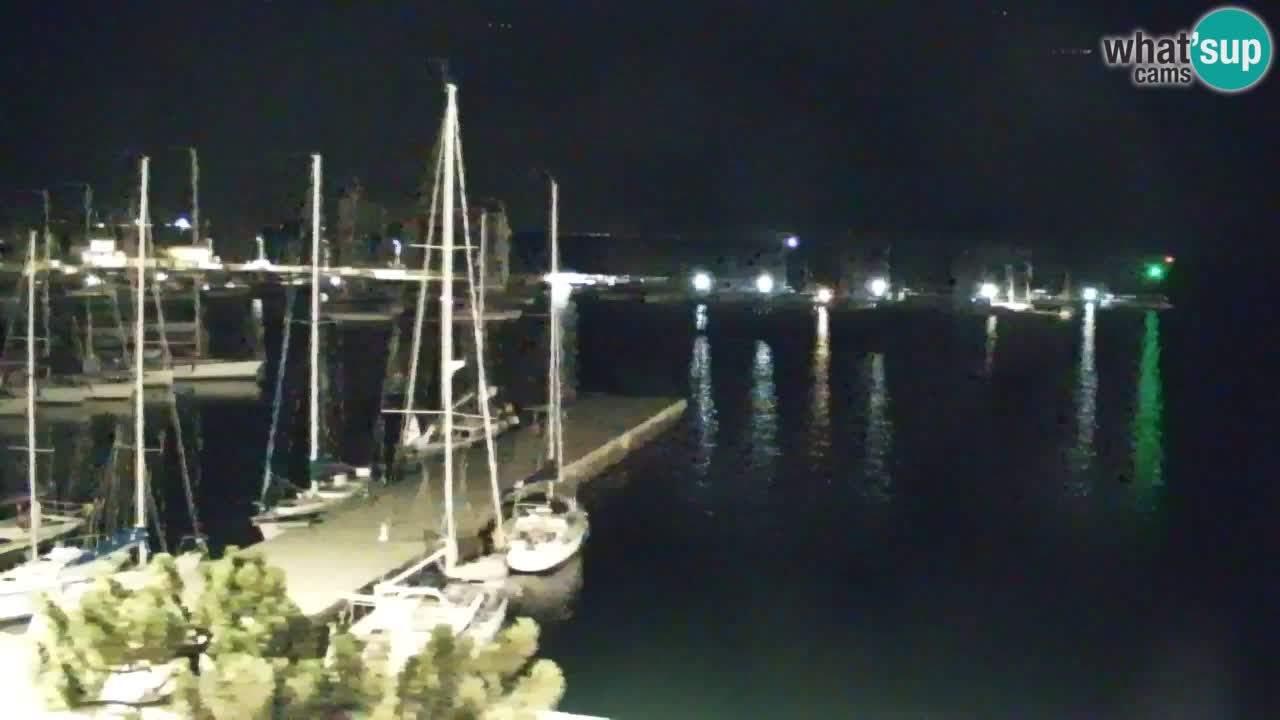 Webcam Sistiana Baia – Live View of the Marina and Gulf