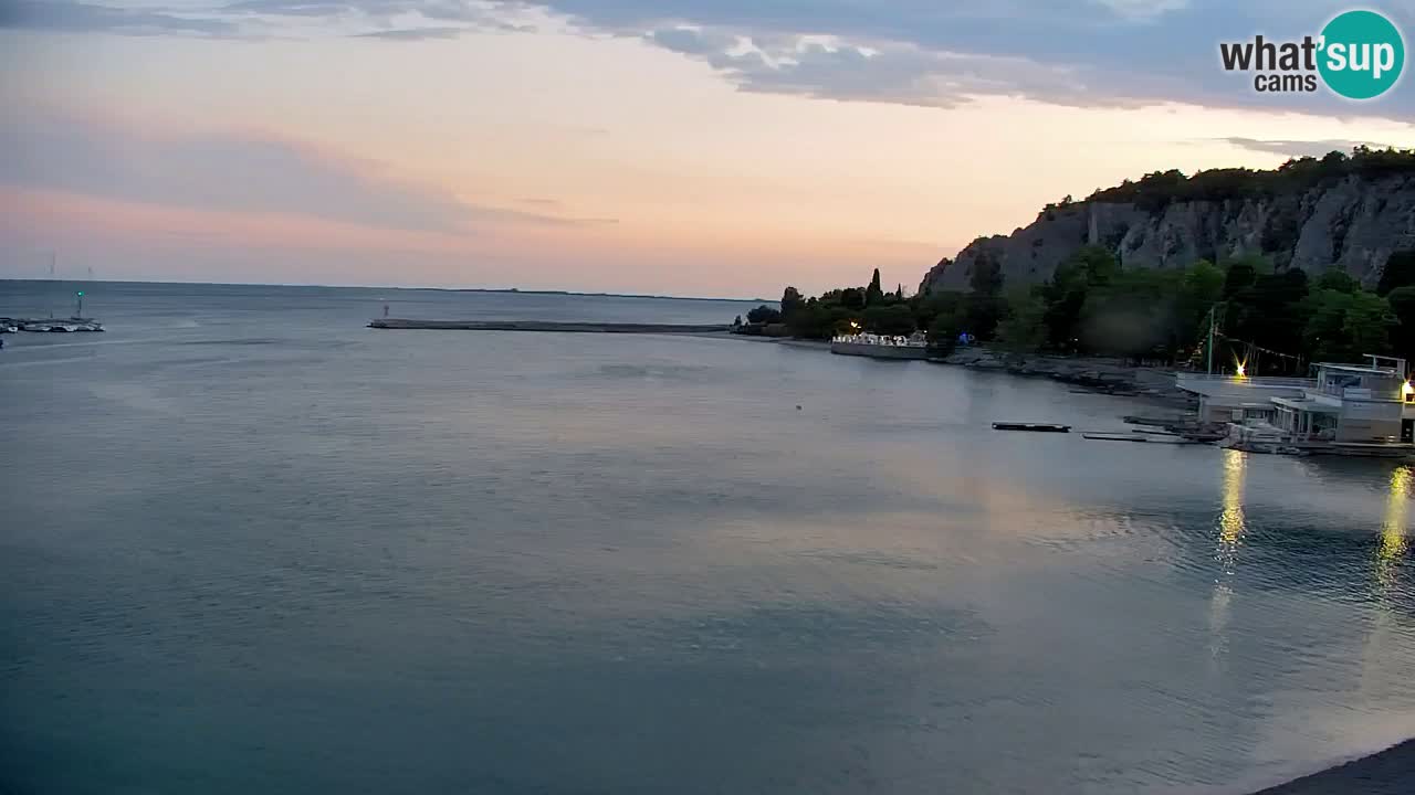 Webcam Sistiana Baia – Live View of the Marina and Gulf