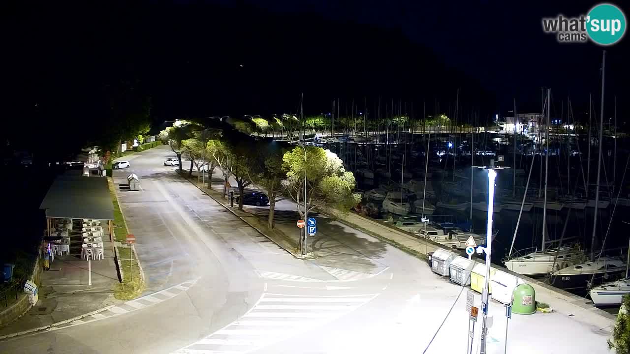 Webcam Baie de Sistiana – Vue en direct de la marina et de la baie