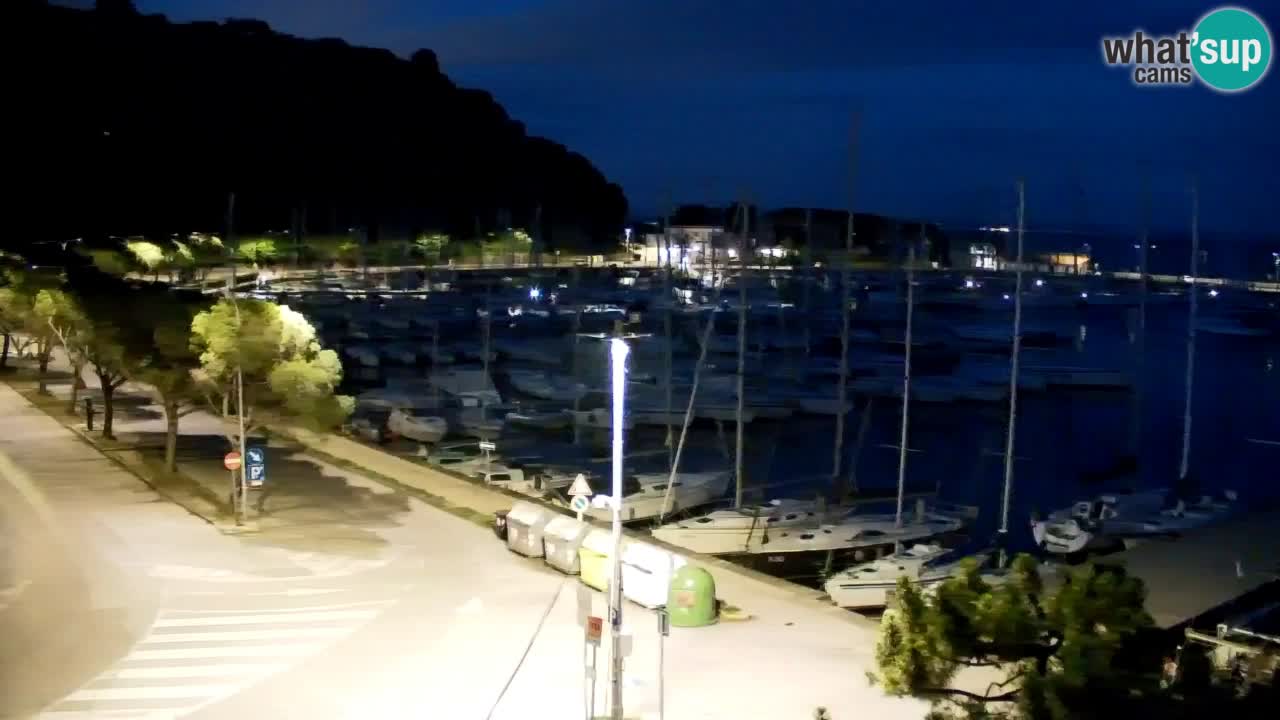 Webcam Sistiana Baia – Live View of the Marina and Gulf