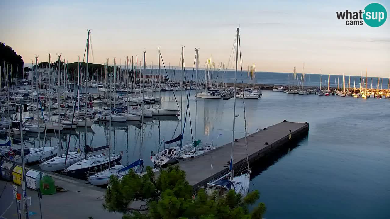 Webcam Sistiana Baia – Live View of the Marina and Gulf