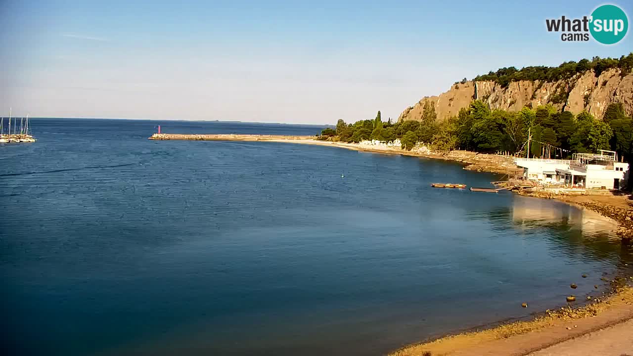 Webcam Sistiana Baia – Live View of the Marina and Gulf
