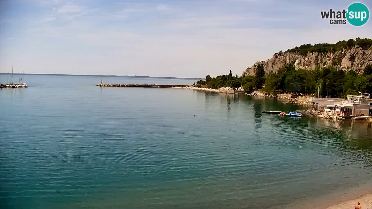 Webcam Sistiana Baia – Live View of the Marina and Gulf