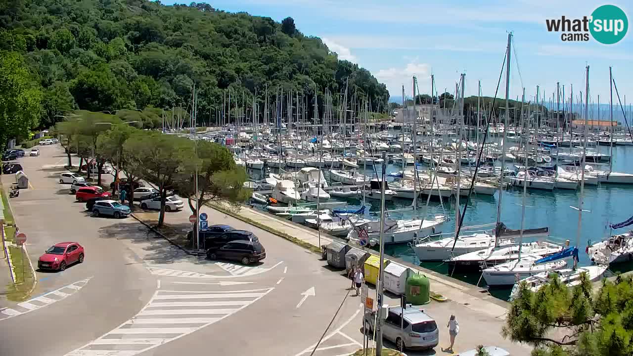 Webcam Sistiana Baia – Live View of the Marina and Gulf
