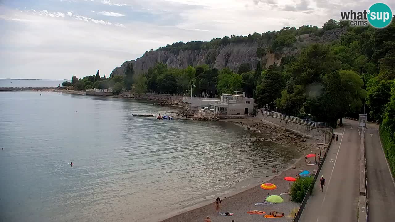 Spletna kamera Sesljanski zaliv – Pogled v živo na marino in zaliv