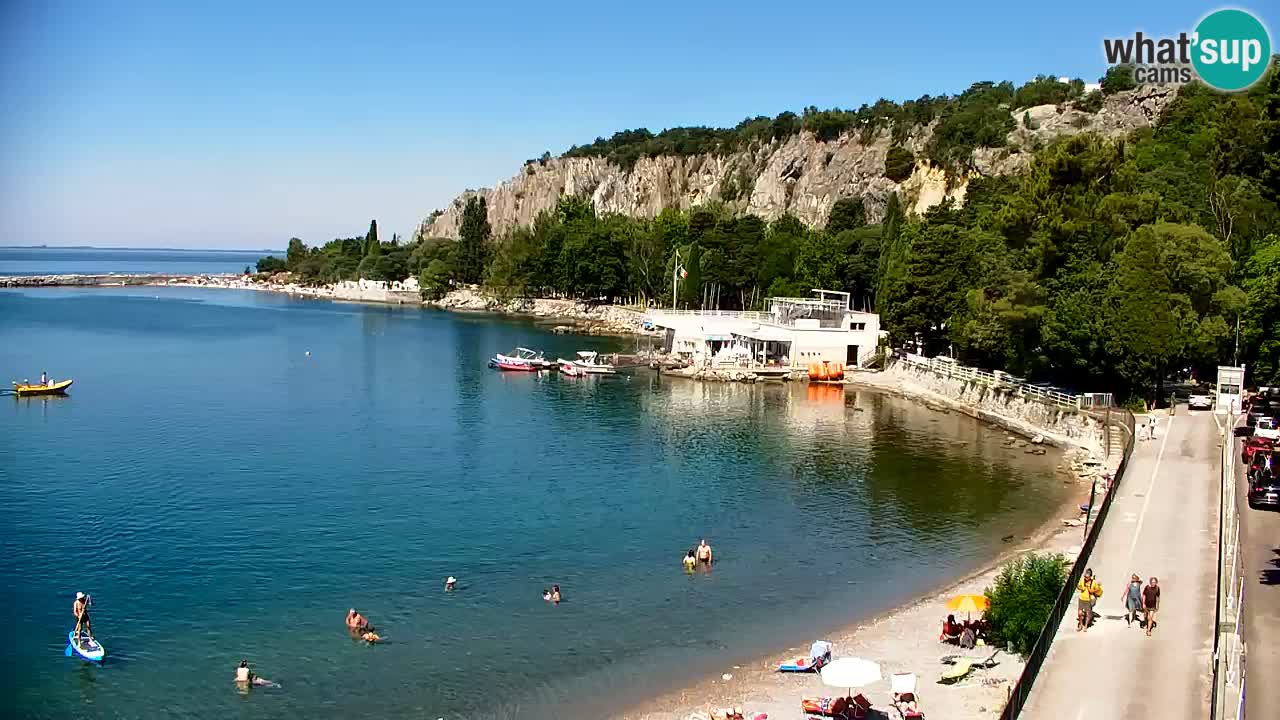 Webcam Sistiana Baia – Live View of the Marina and Gulf