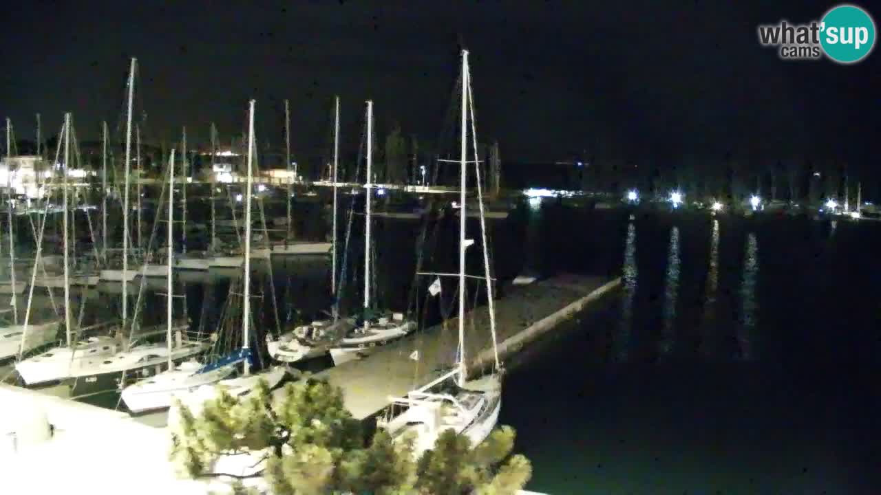 Webcam Baie de Sistiana – Vue en direct de la marina et de la baie