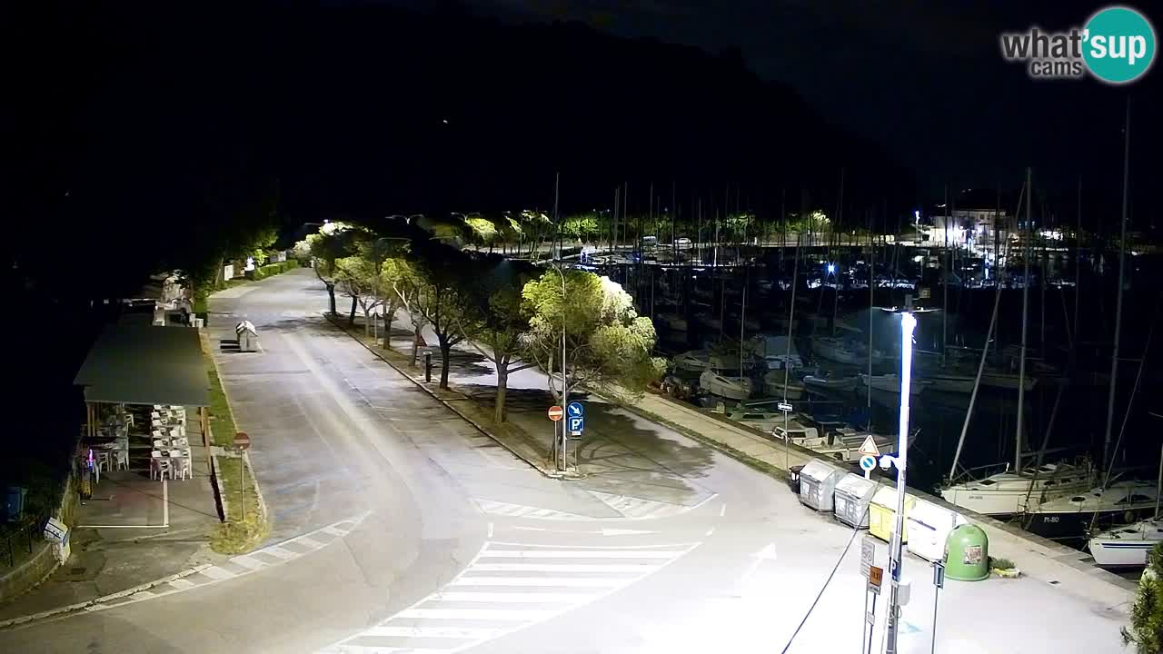 Webcam Sistiana Baia – Live View of the Marina and Gulf