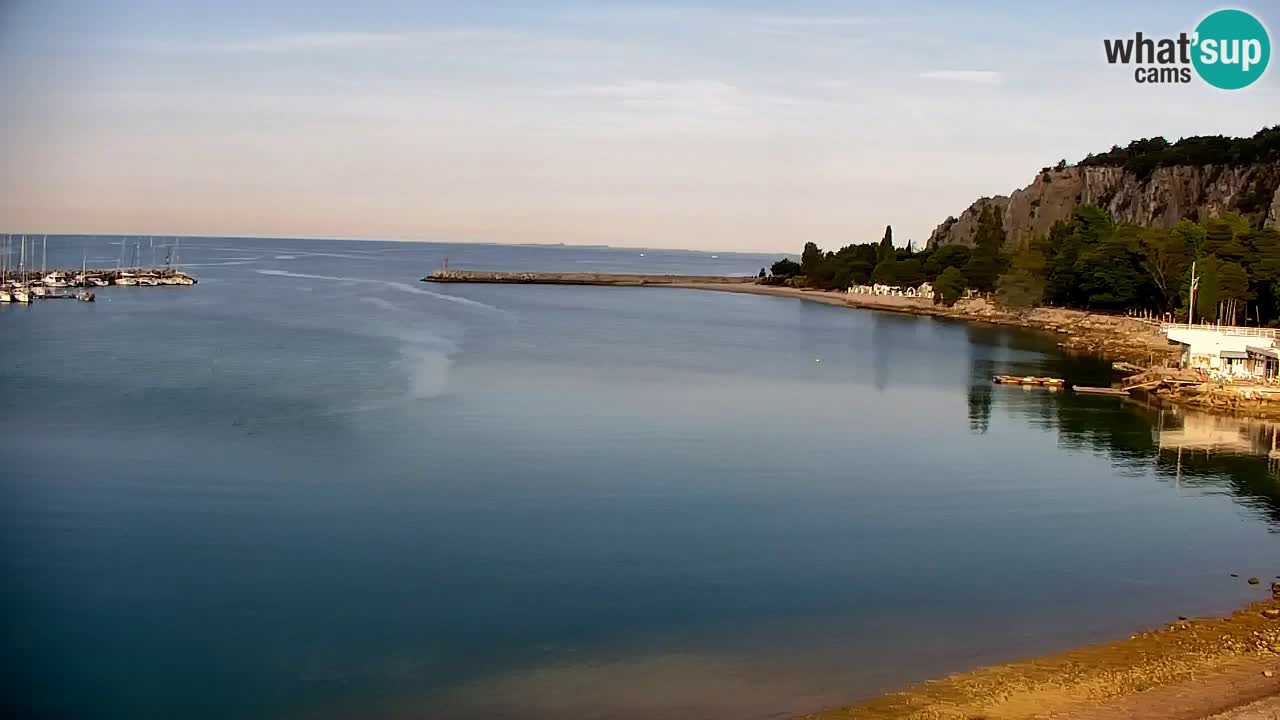 Webcam Sistiana Bucht – Liveblick auf Marina und Bucht