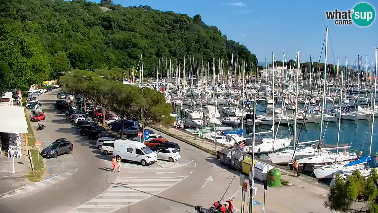 Webcam Sistiana Baia – Live View of the Marina and Gulf
