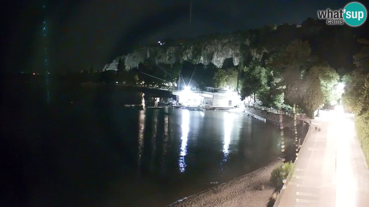 Webcam Bahía de Sistiana – Vista en directo del puerto deportivo y la costa