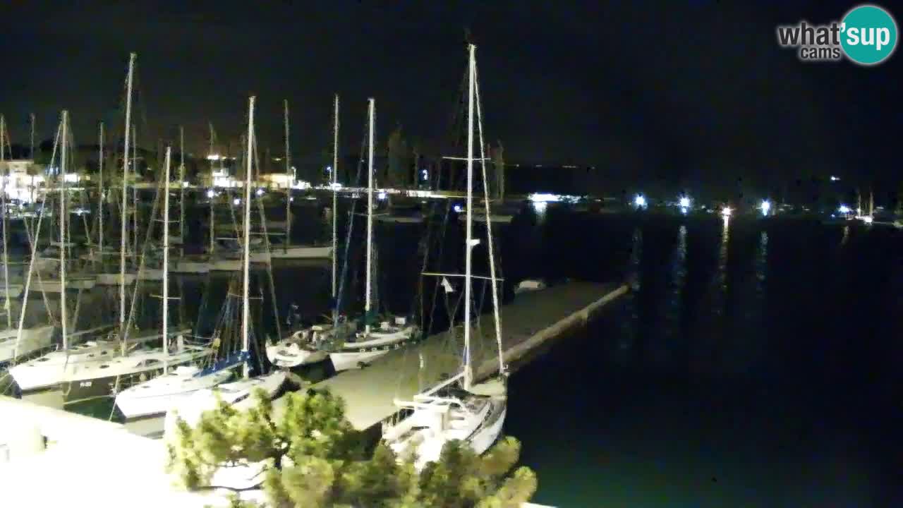 Webcam Baie de Sistiana – Vue en direct de la marina et de la baie