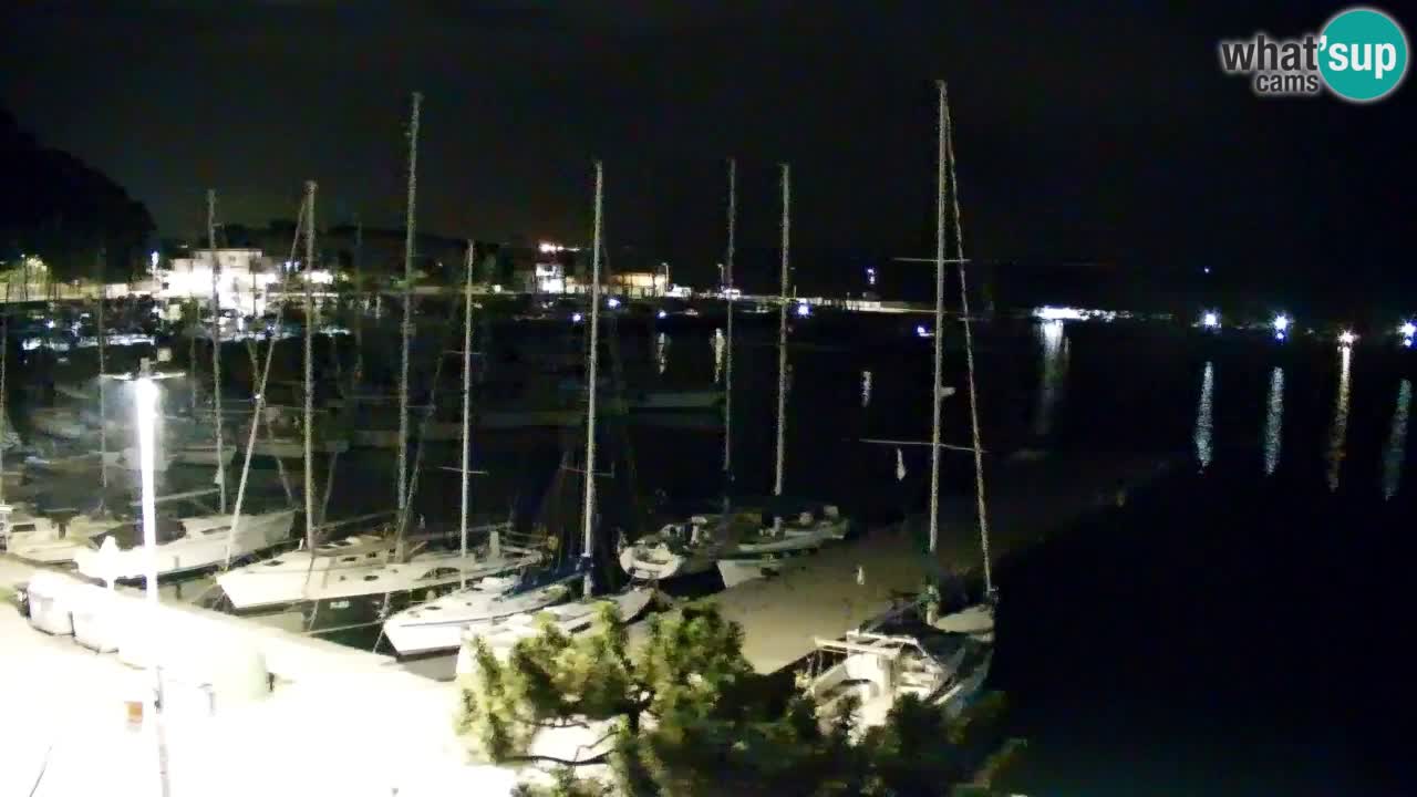 Webcam Sistiana Baia – Live View of the Marina and Gulf