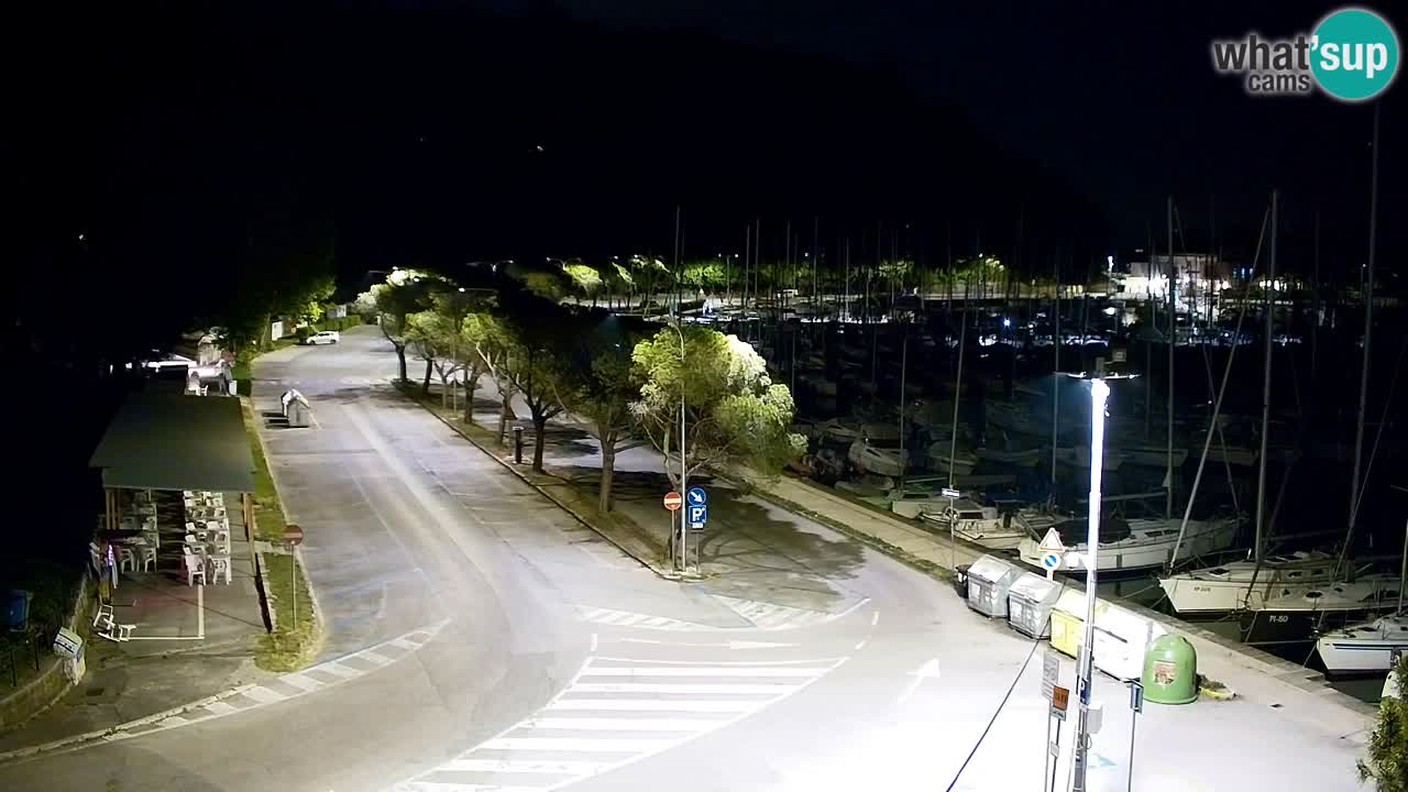 Webcam Sistiana Baia – Live View of the Marina and Gulf