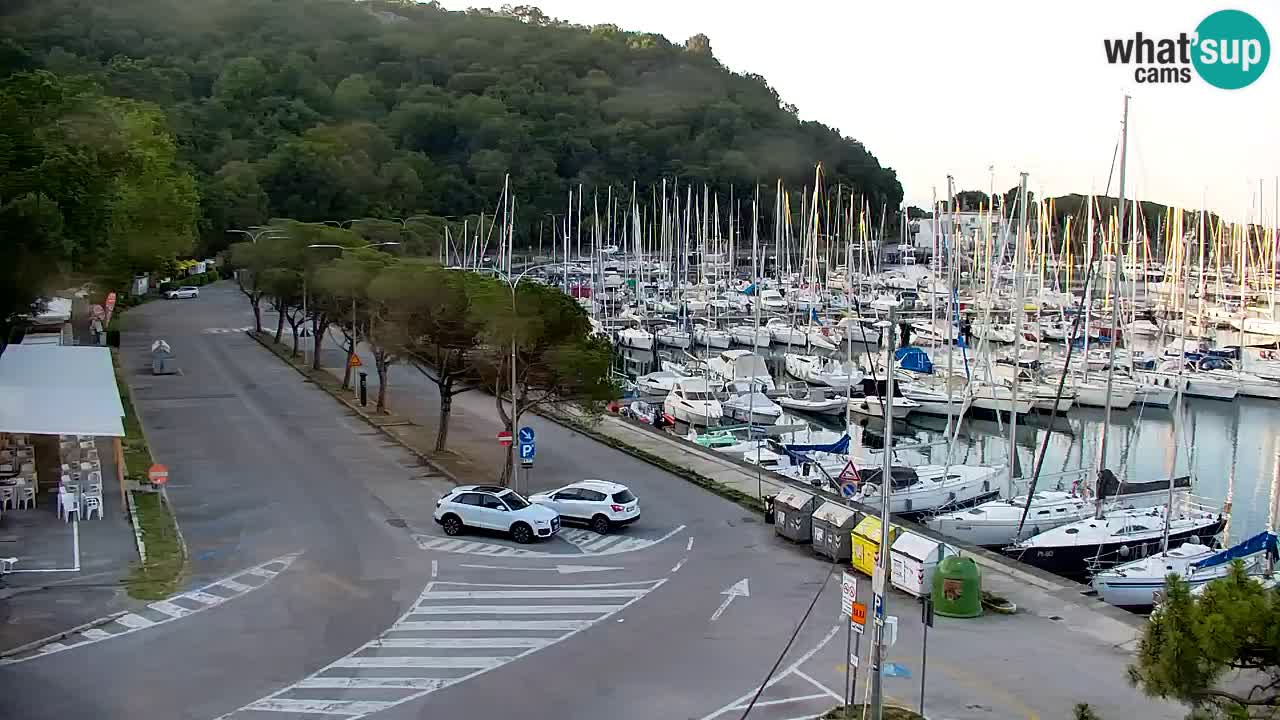 Webcam Sistiana Baia – Live View of the Marina and Gulf