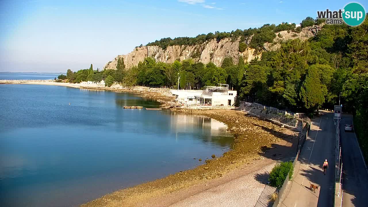 Webcam Baie de Sistiana – Vue en direct de la marina et de la baie