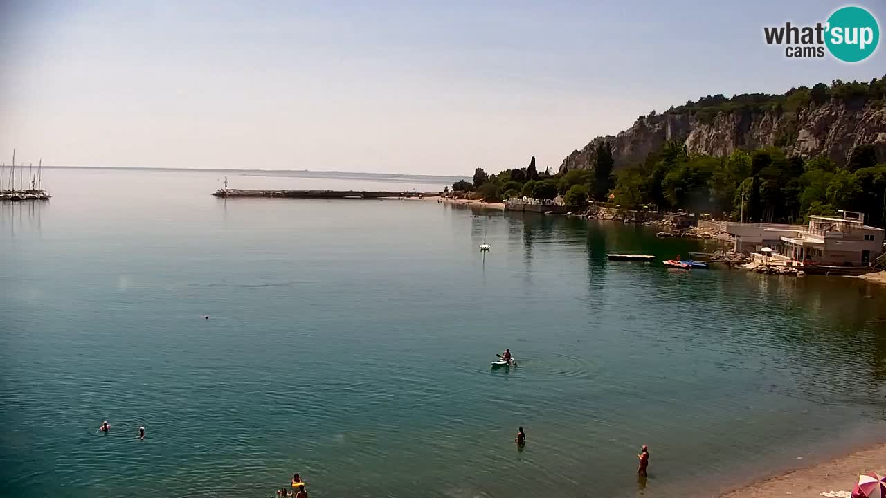 Webcam Sistiana Baia – Live View of the Marina and Gulf
