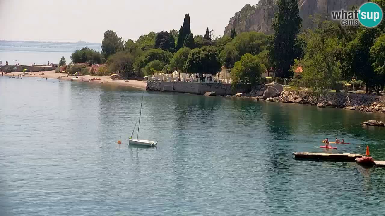 Webcam Baie de Sistiana – Vue en direct de la marina et de la baie