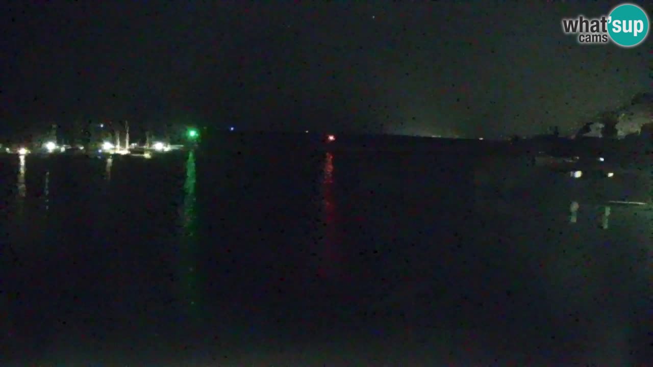Webcam Bahía de Sistiana – Vista en directo del puerto deportivo y la costa