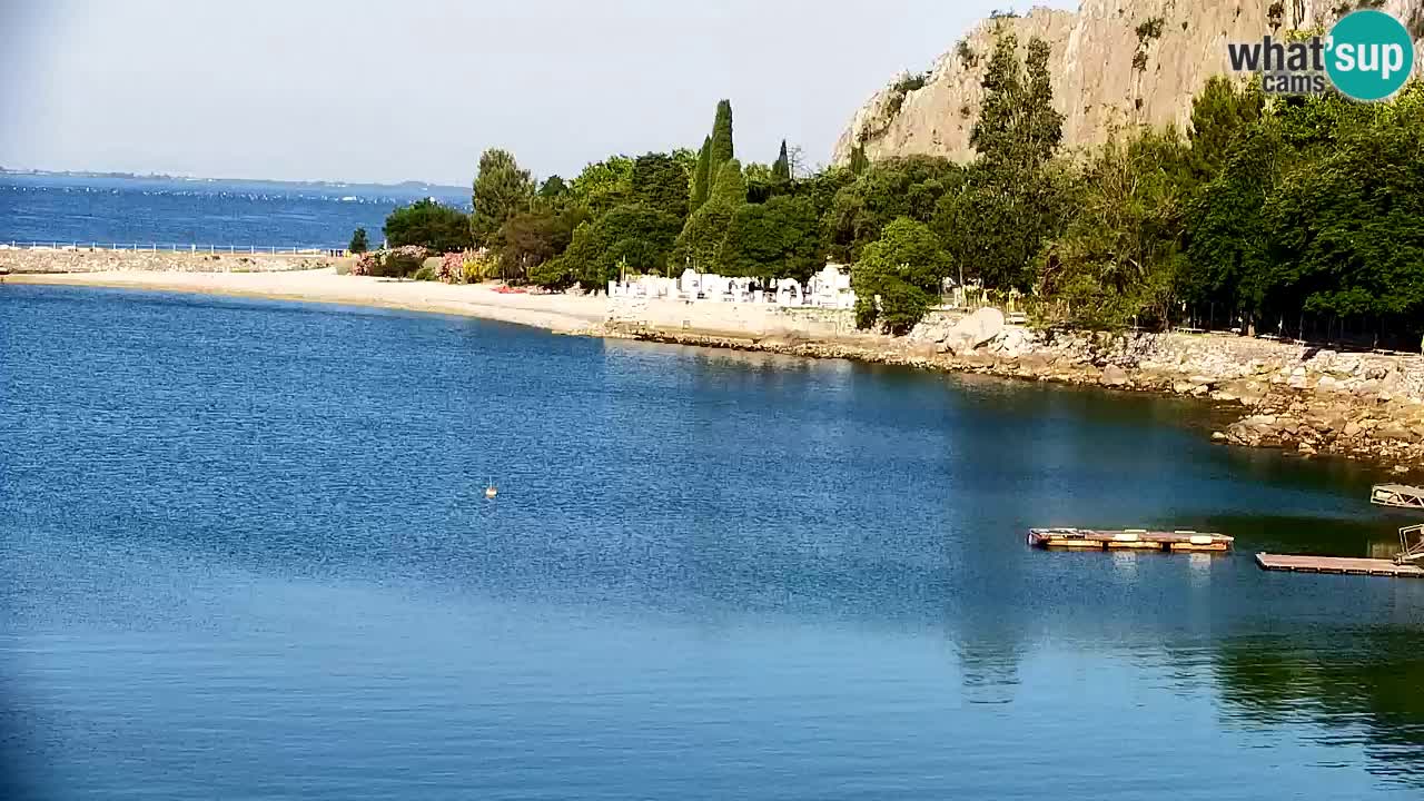 Webcam Sistiana Baia – Live View of the Marina and Gulf
