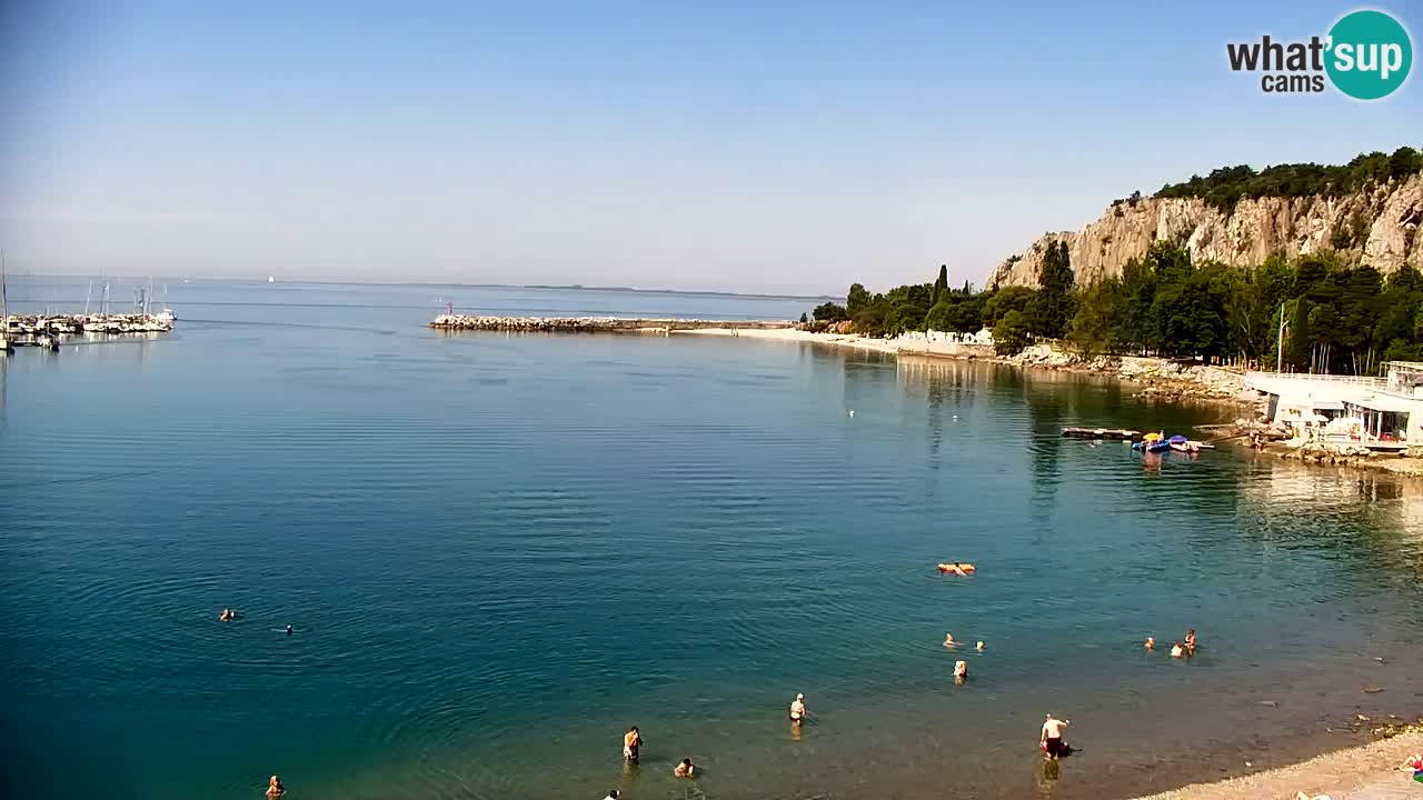 Webcam Sistiana Bucht – Liveblick auf Marina und Bucht